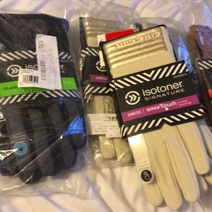 Women’s Isotoner Gloves tan large other small
